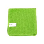 Ścierka z mikrofazy zielona  - 40cm x 40cm 320 gr Sacler