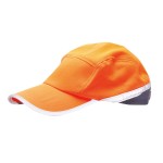 Czapka baseballowa odblaskowa Orange/Navy