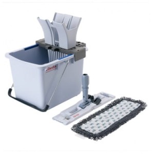 Vileda Ultra Speed Pro r-MicSpeed Starter Kit 15l  zestaw do sprzątania wiadro i mop płaski