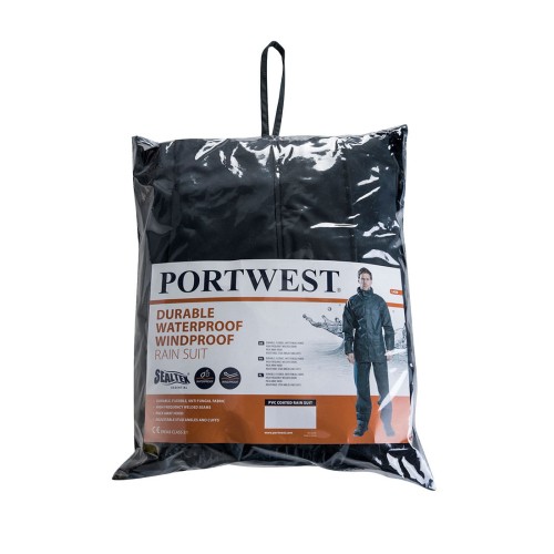 Podstawowy komplet przeciwdeszczowy Sealtex (kurtka i spodnie) Navy L