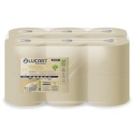 Lucart Papier toaletowy Jumbo dozowany centralnie Econatural do systemu L-One Mini 180m (12 rolek) (812506)
