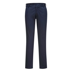 Elastyczne spodnie robocze damskie Chino Slim Dark Navy