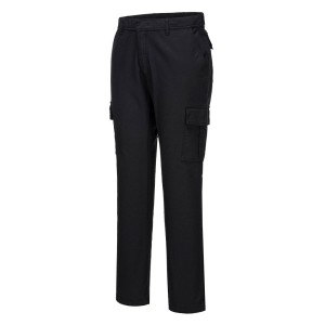 Spodnie bojówki Slim Stretch Black