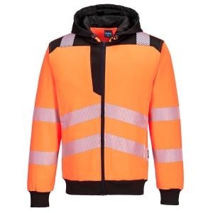 Bluza ostrzegawcza PW3 z kapturem Orange/Black