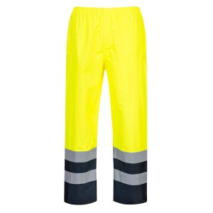 Hi-Vis Two Tone Traffic Trouser Yellow