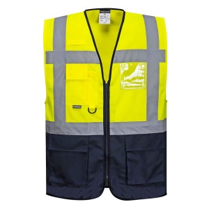 Kamizelka ostrzegawcza Executive Warsaw Yellow/Navy