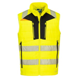 Kamizelka softshell DX4 Hi-Vis Yellow/Black